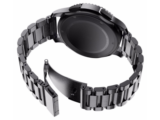 Ocelový náramek 20mm pletený stříbrná