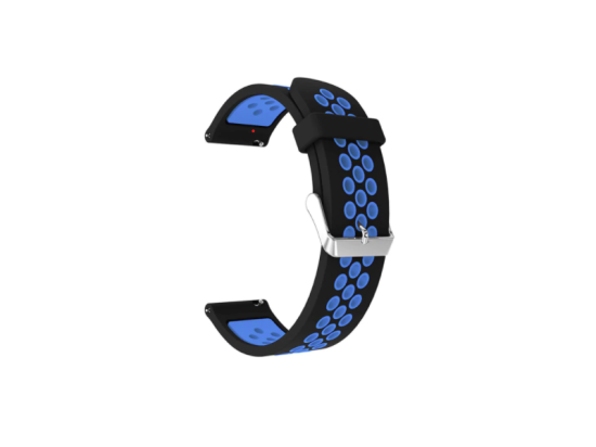 Barevný náramek pro Bip / GTS / GTR 42mm - černomodrý