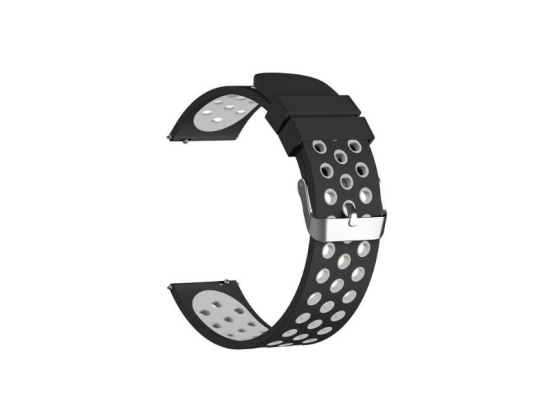 Barevný náramek pro Bip / GTS / GTR 42mm - černošedý