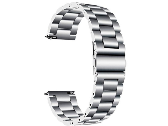 Ocelový náramek 20mm pletený stříbrná