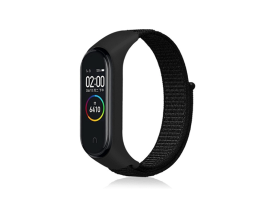 Nylonový náramek Mi Band 5/6 černá
