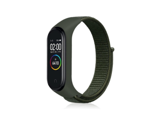 Nylonový náramek Mi Band 5/6 zelená
