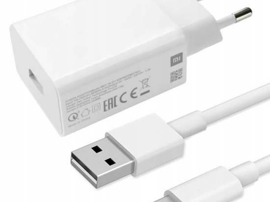 Xiaomi USB nabíječka MDY-10-EF + USB-Type-C kabel bílý