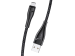 USAMS datový kabel USB microUSB 3m černý
