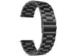Ocelový náramek 20mm pletený černá