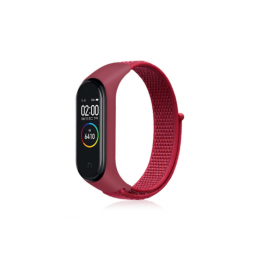 Nylonový náramek Mi Band 5/6 červená