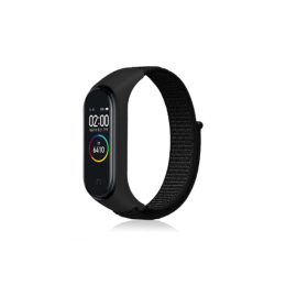 Nylonový náramek Mi Band 5/6 černá
